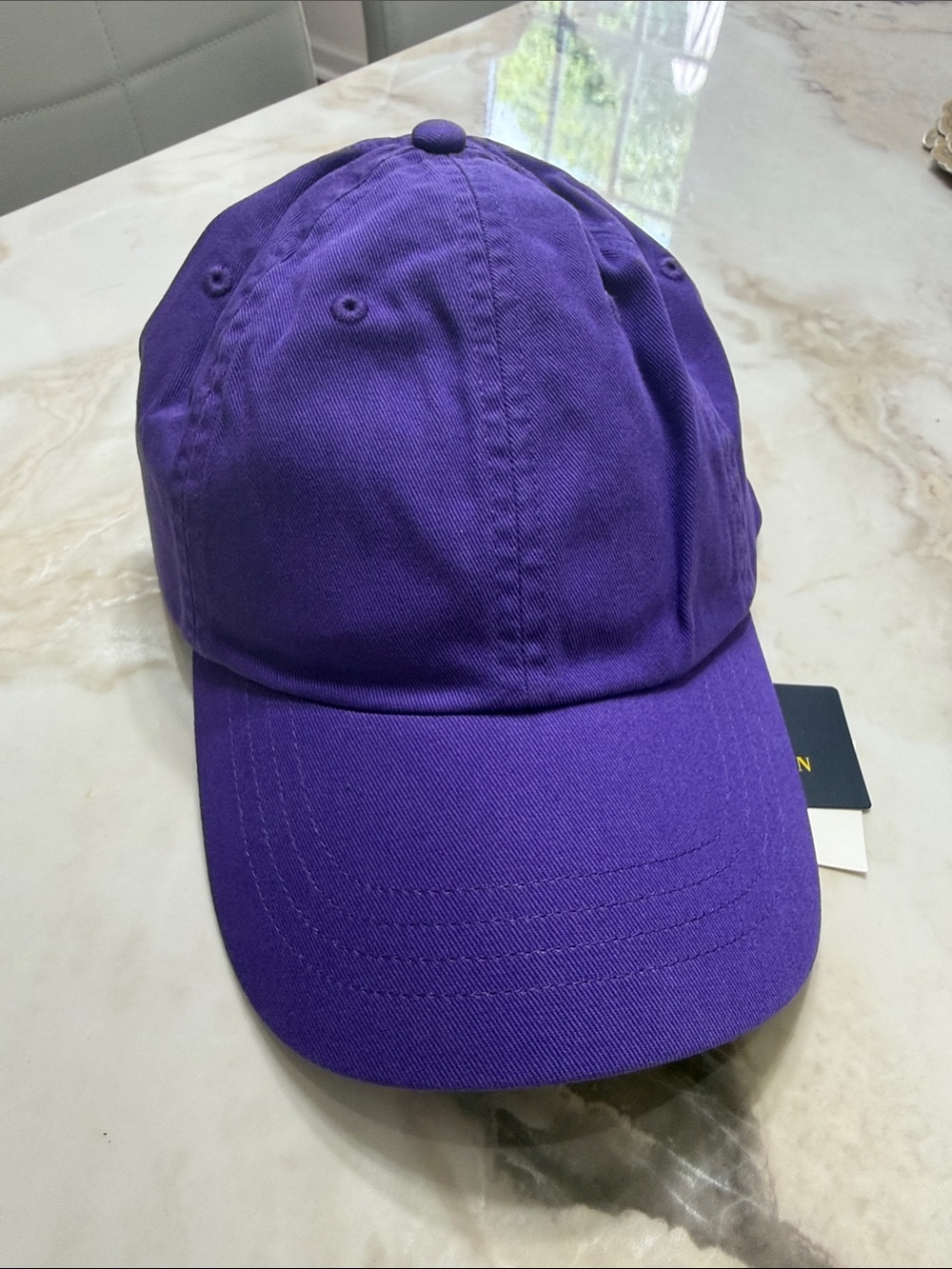 Polo by Ralph Lauren Purple Baseball Cap (Without logo)